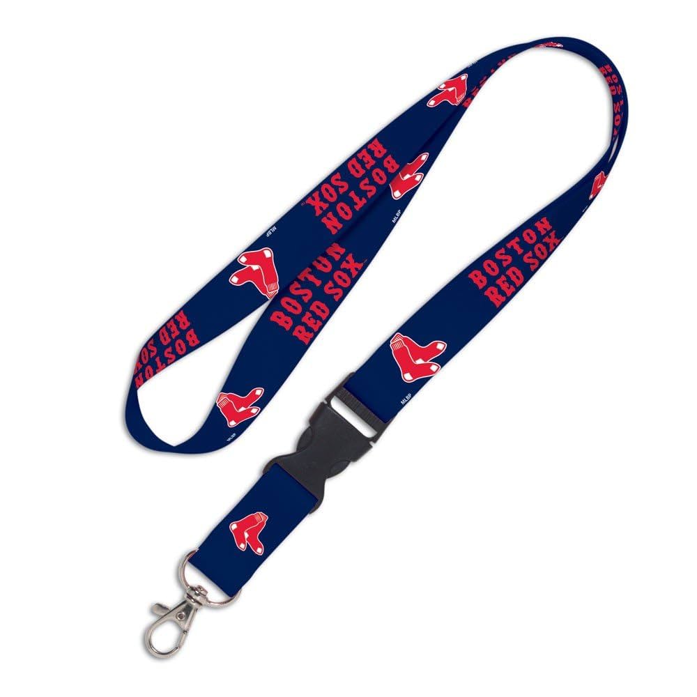 Amazon.com : Boston Red Sox Two Tone Lanyard : Sports & Outdoors